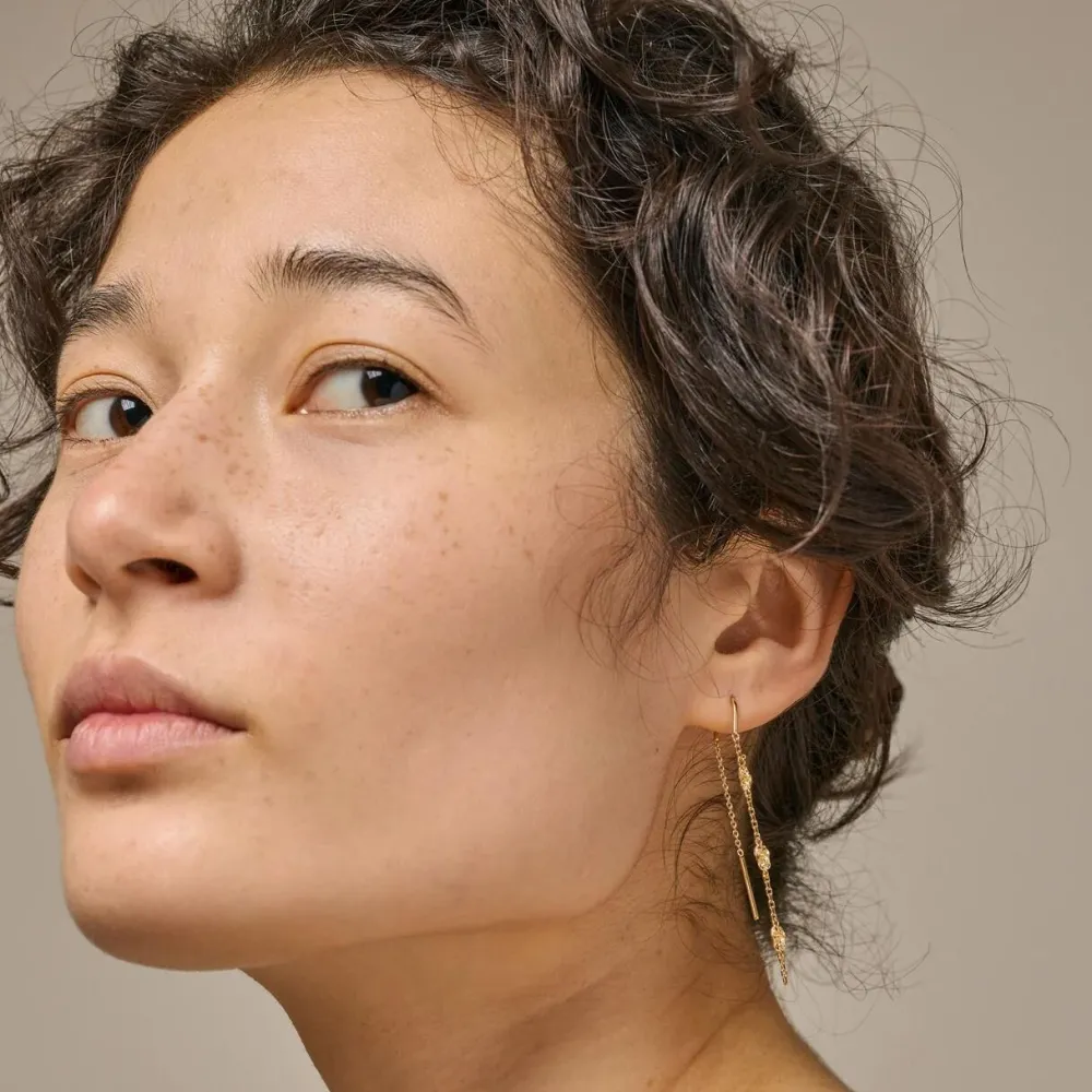 Dame Enamel Copenhagen Accessories|Smykker>Earrings Kia Gold-Plated
