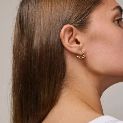 Dame Enamel Copenhagen Accessories|Smykker>Earrings Inga Gold-Plated