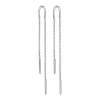 Dame Enamel Copenhagen Accessories|Smykker>Hoop Chain Earrings Silver