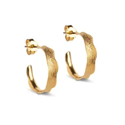 Dame Enamel Copenhagen Accessories|Smykker>Hoops Ane Gold-Plated