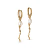 Dame Enamel Copenhagen Accessories|Smykker>Hoops Elea Gold-Plated