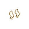 Dame Enamel Copenhagen Accessories|Smykker>Hoops Holly Large Gold-Plated
