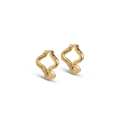 Dame Enamel Copenhagen Accessories|Smykker>Hoops Holly Small Gold-Plated