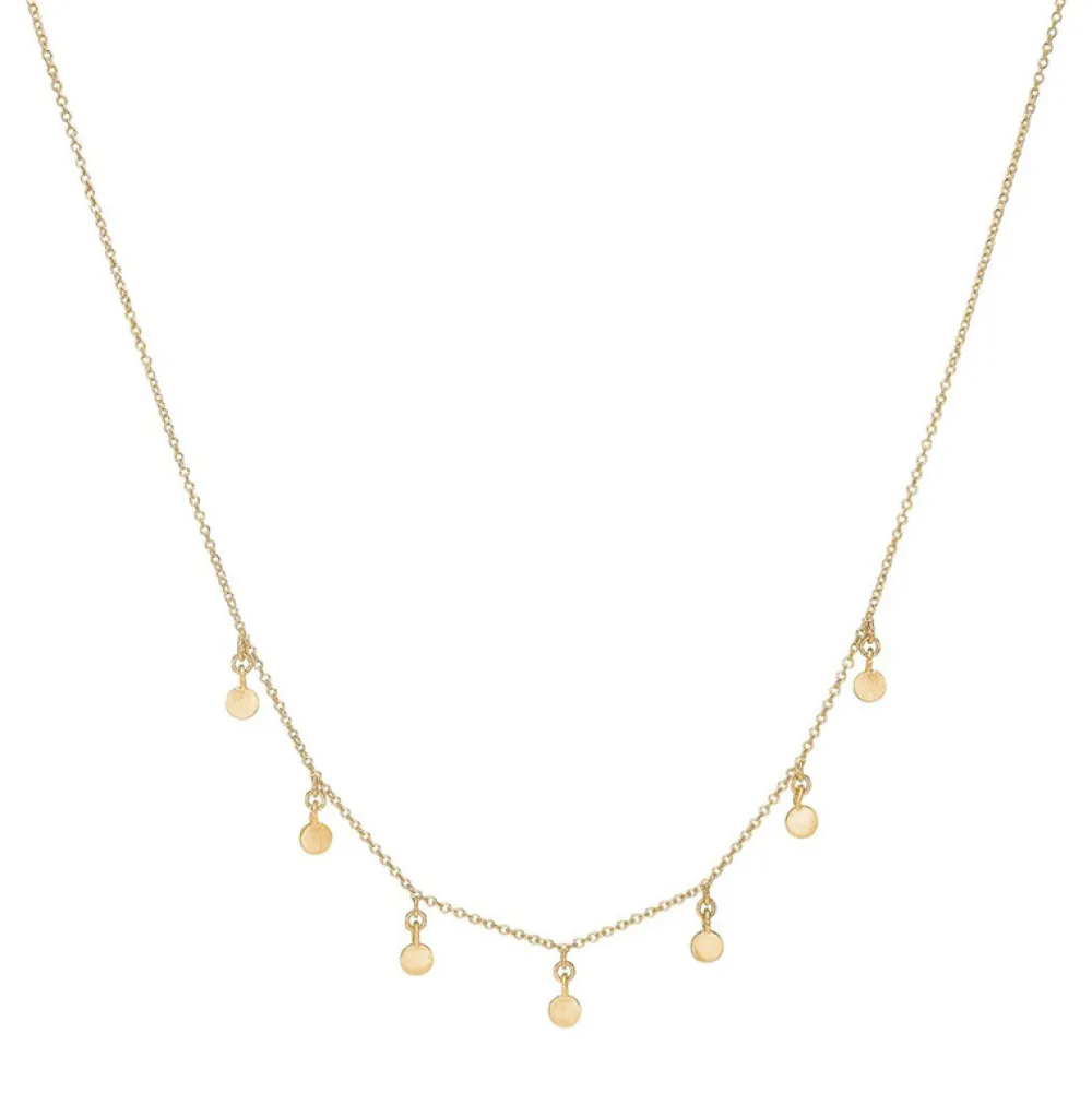 Dame Enamel Copenhagen Accessories|Smykker>Raindrops Choker Gold-Plated