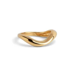 Dame Enamel Copenhagen Accessories|Smykker>Ring Agnete Small Gold-Plated