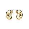 Dame Enamel Copenhagen Accessories|Smykker>Studs Carya Gold-Plated