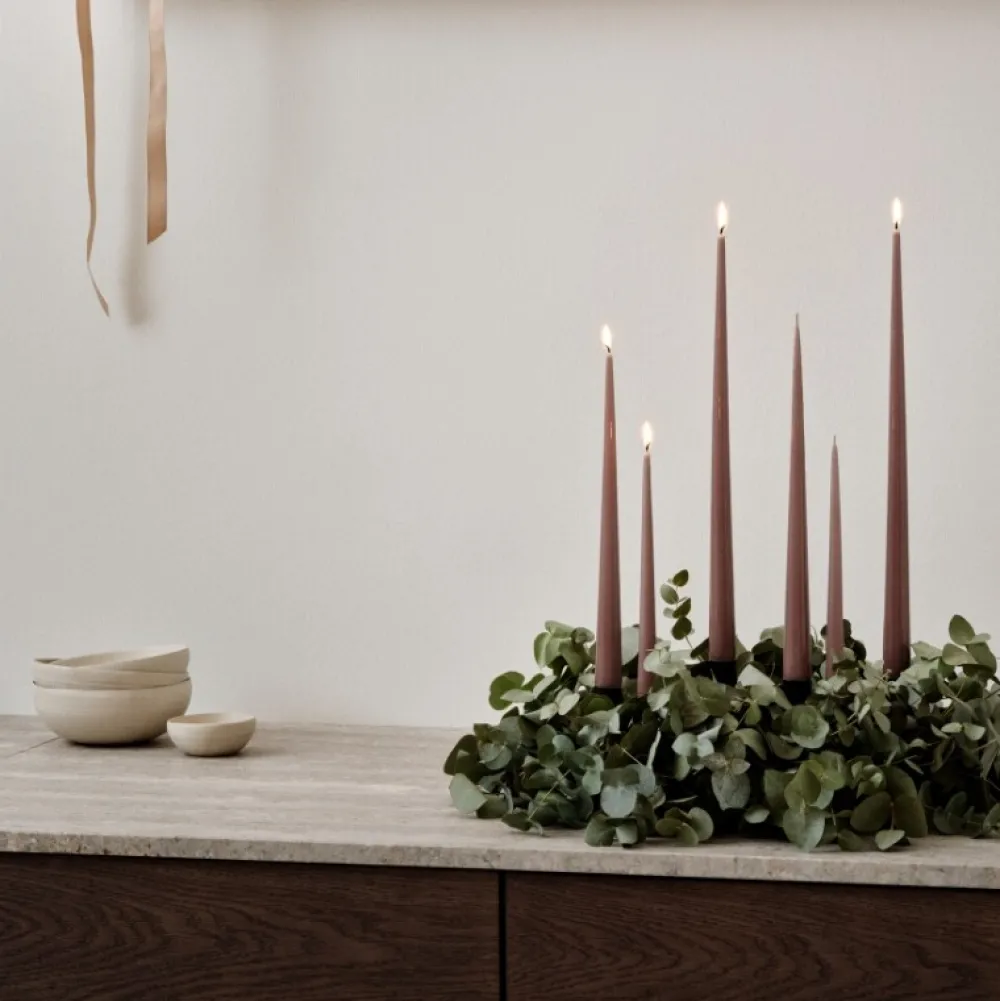 Ester & Erik Julepynt|Adventsstager>Lysestick Sort