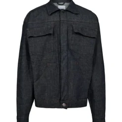 ET AL ORIGINALS Overtøj|Overdele>ET AL Driver Jacket Raw Denim Dark Blue