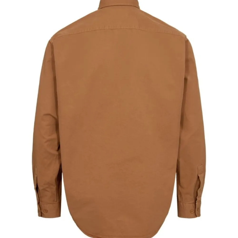 ET AL ORIGINALS Overdele>ET AL Erten Long Sleeve Shirt Mustard
