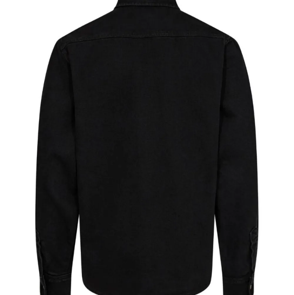 ET AL ORIGINALS Overdele>ET AL Worker Denim Shirt Black