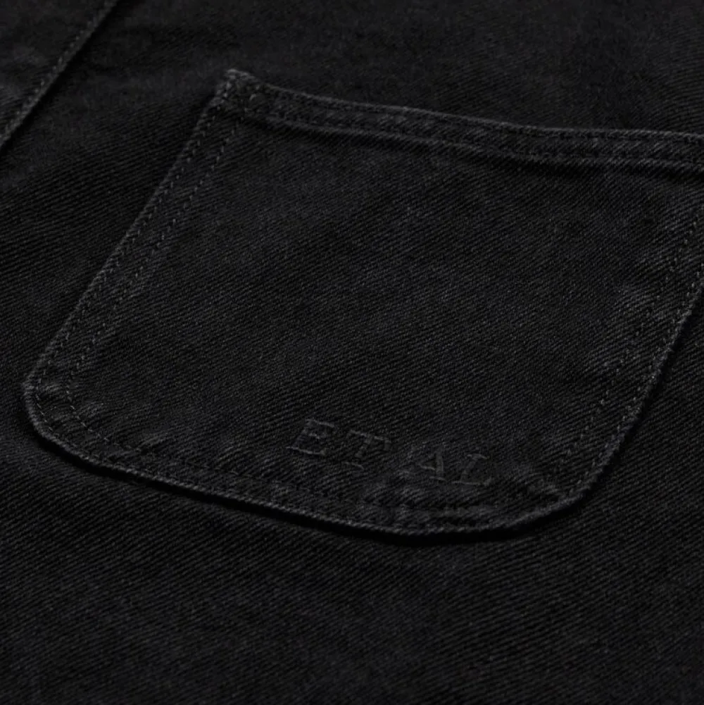 ET AL ORIGINALS Overdele>ET AL Worker Denim Shirt Black