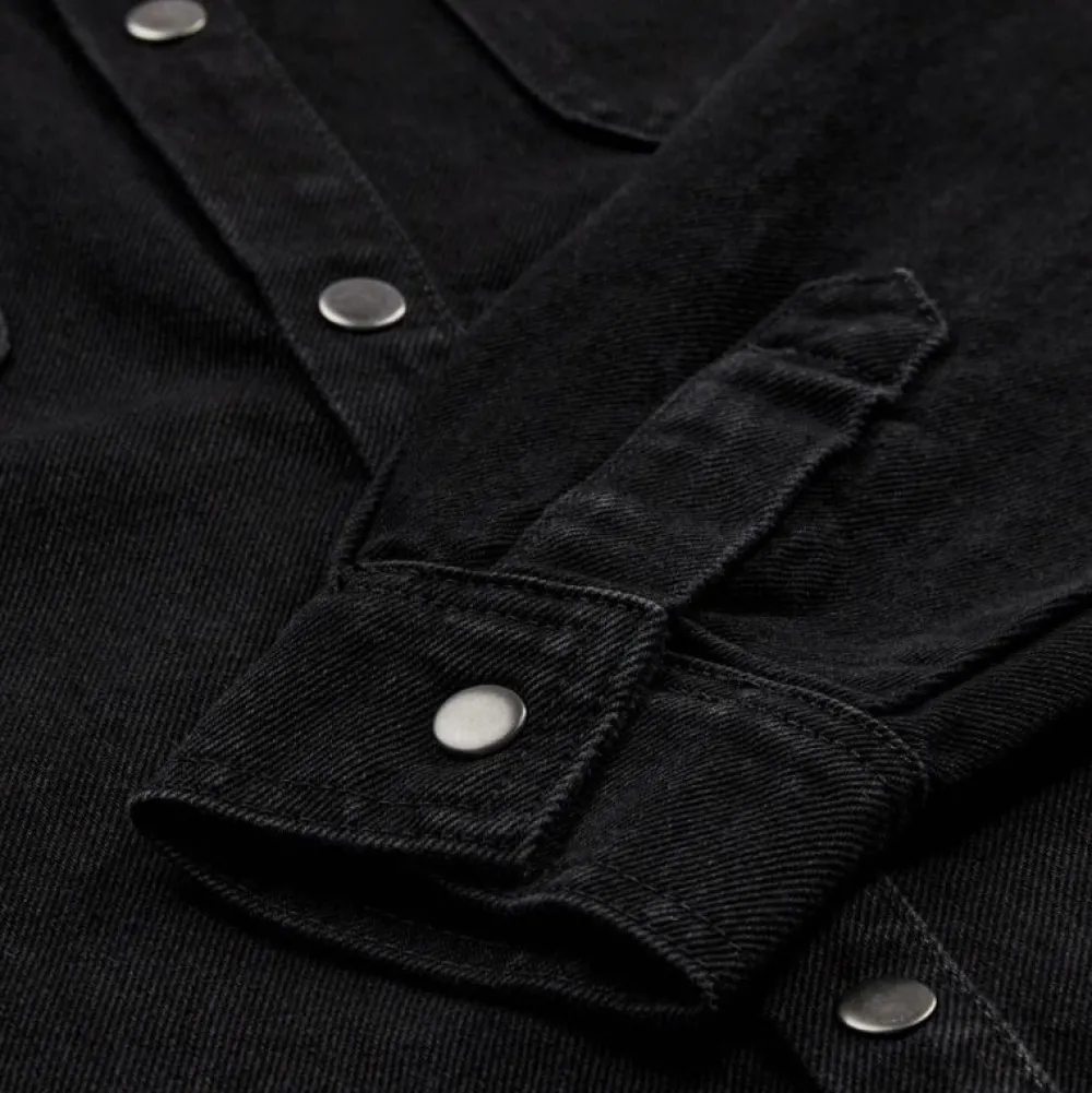ET AL ORIGINALS Overdele>ET AL Worker Denim Shirt Black
