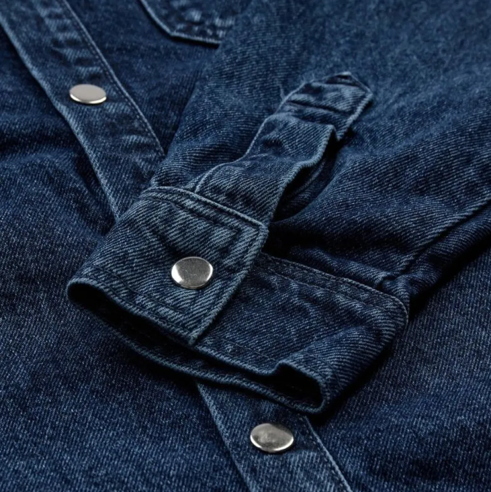 ET AL ORIGINALS Overdele>ET AL Worker Denim Shirt Navy