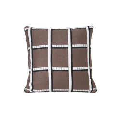 Stue|Puder>Ferm Living Salon Cushion Checked Taupe