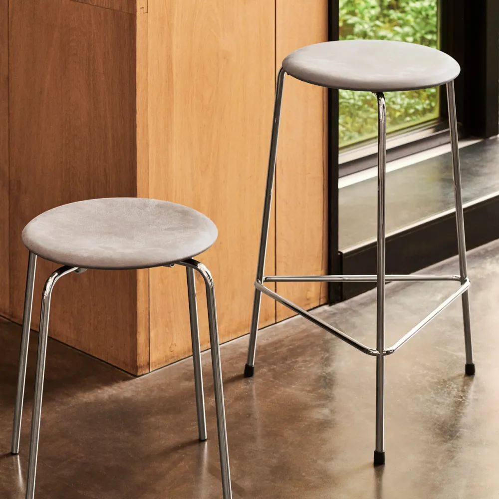 Fritz Hansen Andet Boligtilbehør>3170 Dot Lava Grey Leather