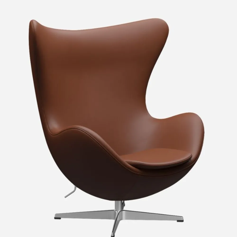 Fritz Hansen Stue|Stole>3316 Ægget Aura Læder