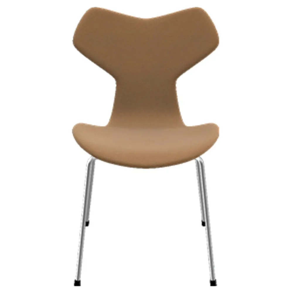 Fritz Hansen Køkken|Stole>3130 Grand Prix Stol Fuldpolstret Stof