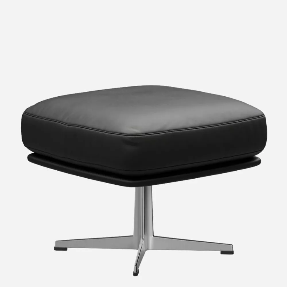 Fritz Hansen Stue|Stole>4210 Oksen Fodskammel Essential Læder