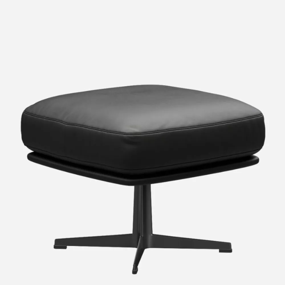 Fritz Hansen Stue|Stole>4210 Oksen Fodskammel Essential Læder
