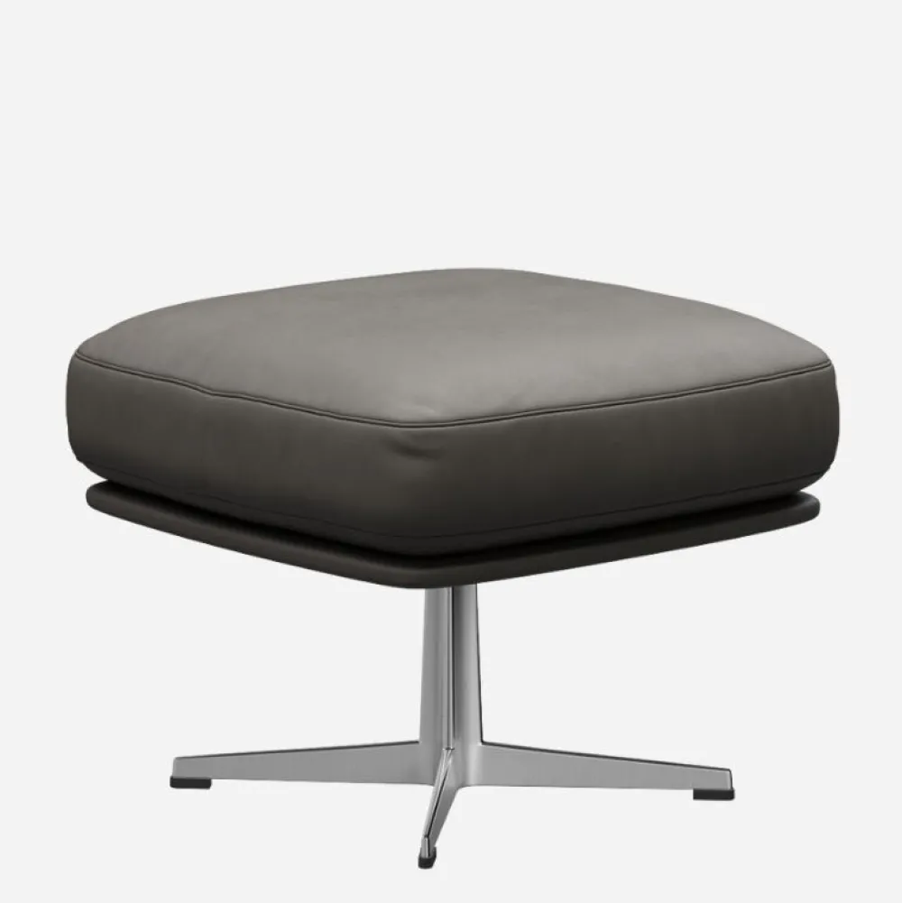 Fritz Hansen Stue|Stole>4210 Oksen Fodskammel Essential Læder