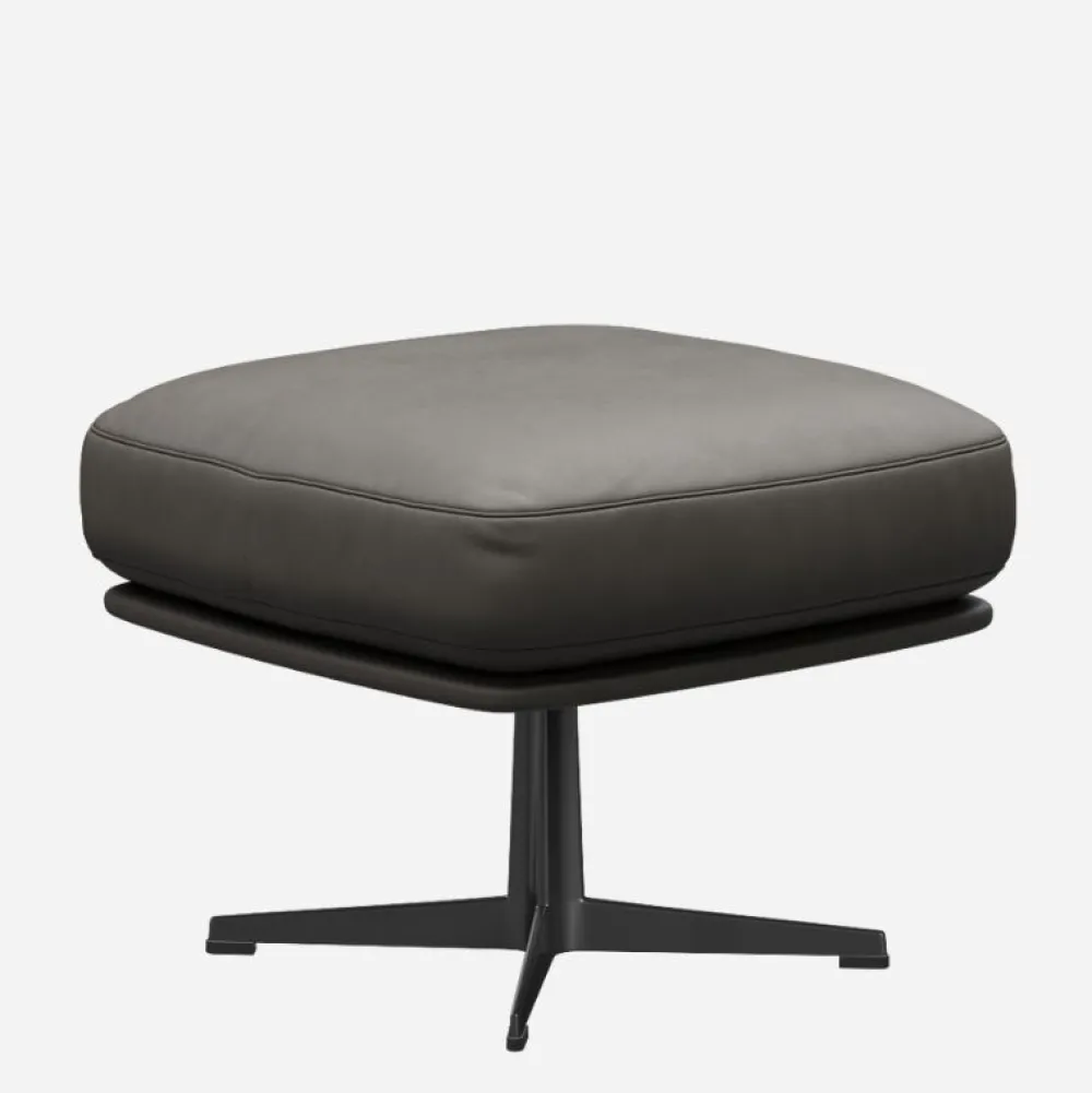 Fritz Hansen Stue|Stole>4210 Oksen Fodskammel Essential Læder