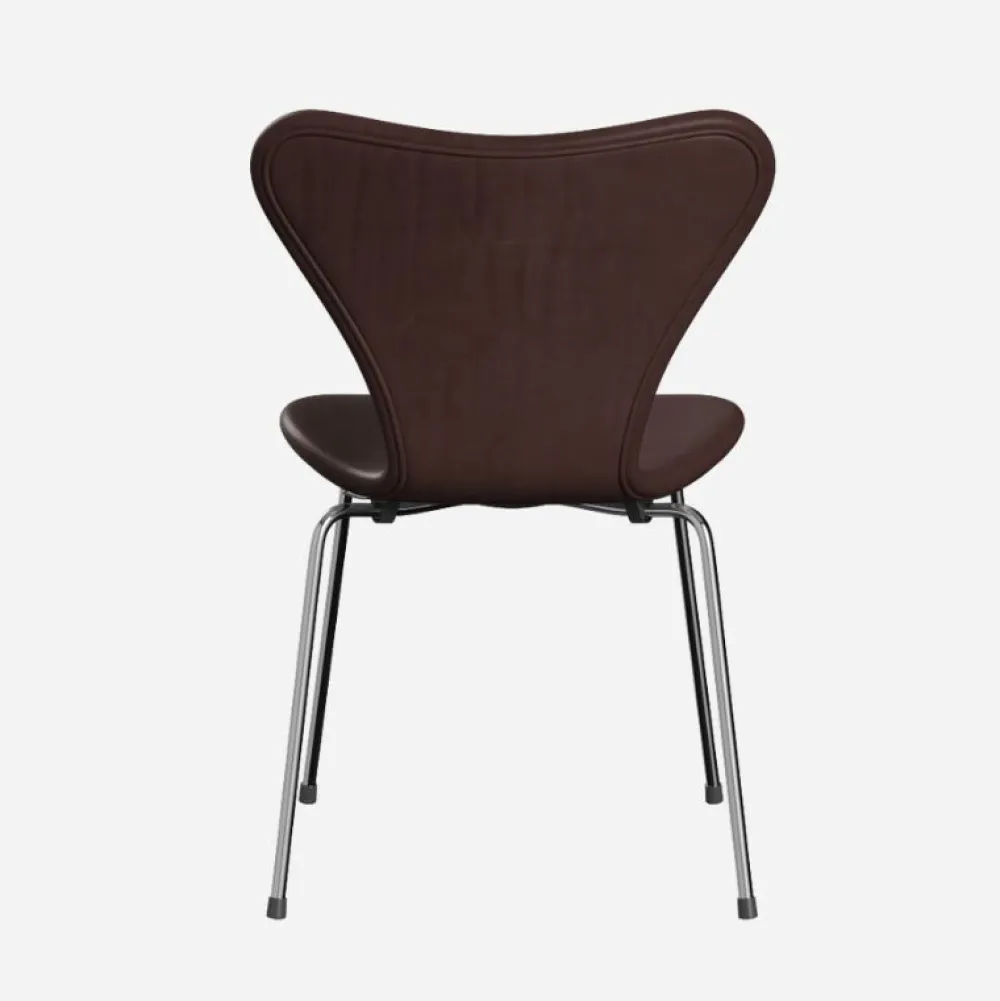 Fritz Hansen Stue|Stole>3107 Serie 7 Fuldpolstret Embrace Læder