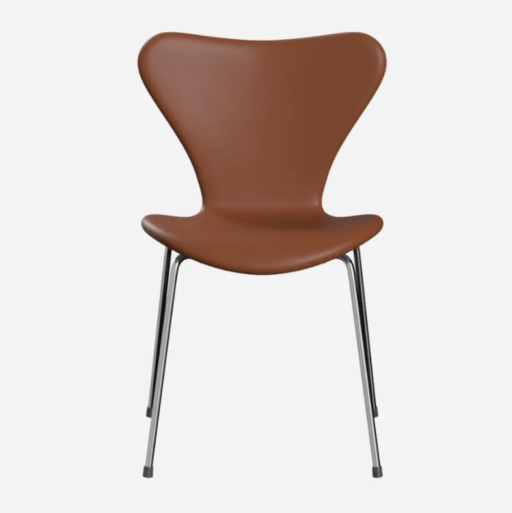 Fritz Hansen Stue|Stole>3107 Serie 7 Fuldpolstret Soft Læder