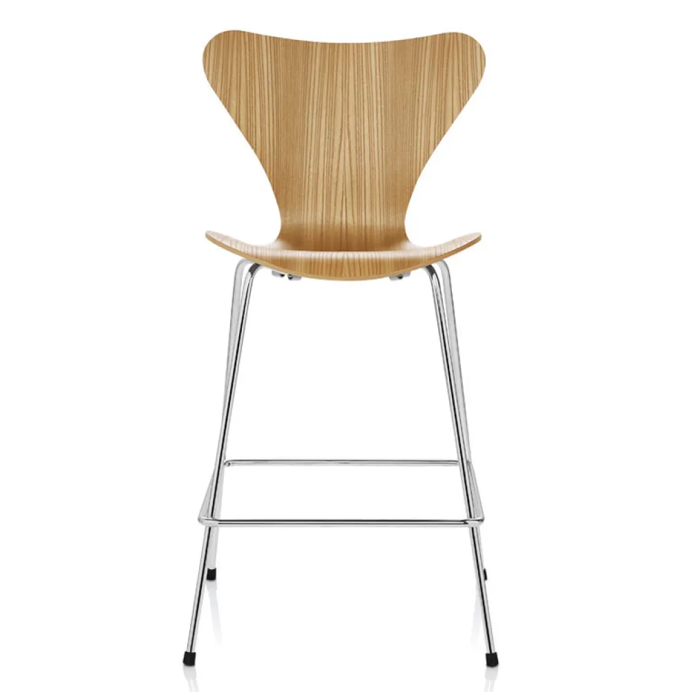 Fritz Hansen Køkken|Stole>3187 Serie 7 Lav Barstol