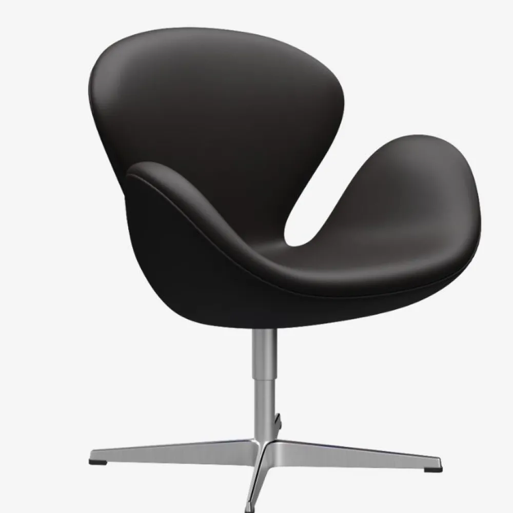 Fritz Hansen Stue|Stole>3320 Svanen Aura Læder