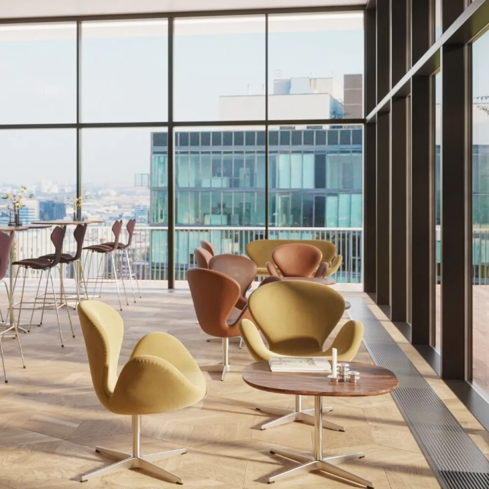 Fritz Hansen Borde>A202 Sofabord
