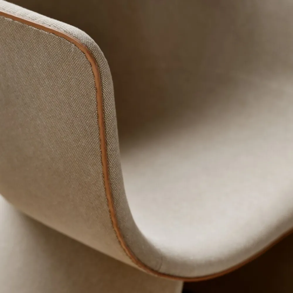 Fritz Hansen Stue|Stole>CM231 Monolit Lounge Chair Quay 035 / Natur Læder