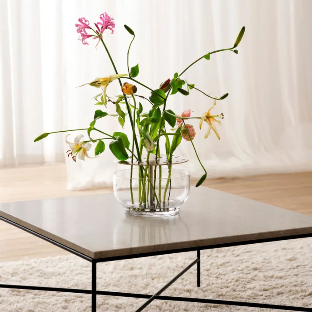 Fritz Hansen Vaser>Ikebana Vase Stainless Steel Large