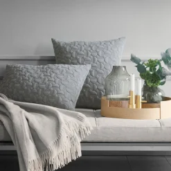 Fritz Hansen Puder|Stue>Objects Vertigo Pillow Light Grey 50 x 50