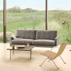 Fritz Hansen Sofaer|Stue>PL112 Lissoni Sofa 2-Pers Stof