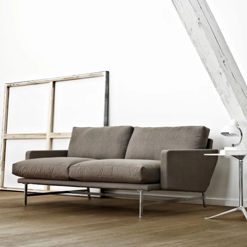 Fritz Hansen Sofaer|Stue>PL112 Lissoni Sofa 2-Pers Stof