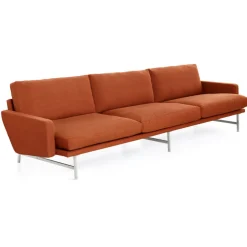 Fritz Hansen Sofaer>PL113 Lissoni Sofa 3-Pers Stof