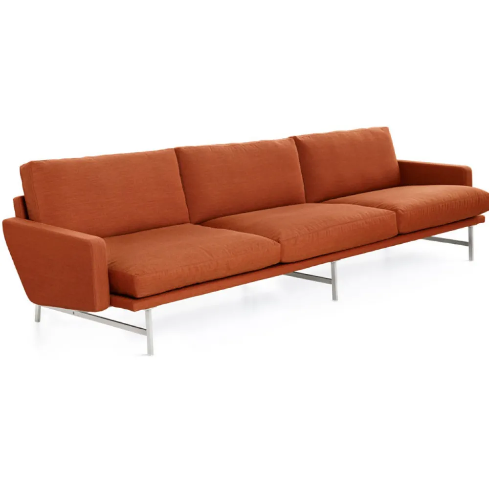 Fritz Hansen Sofaer>PL113 Lissoni Sofa 3-Pers Stof