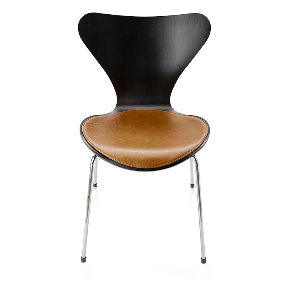 Fritz Hansen Stole>Sædepude Serie 7 Intense Læder Brun