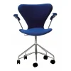 Fritz Hansen Kontor|Stole>Serie 7 Drejearmstol Fuldpolstret