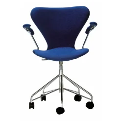 Fritz Hansen Kontor|Stole>Serie 7 Drejearmstol Fuldpolstret