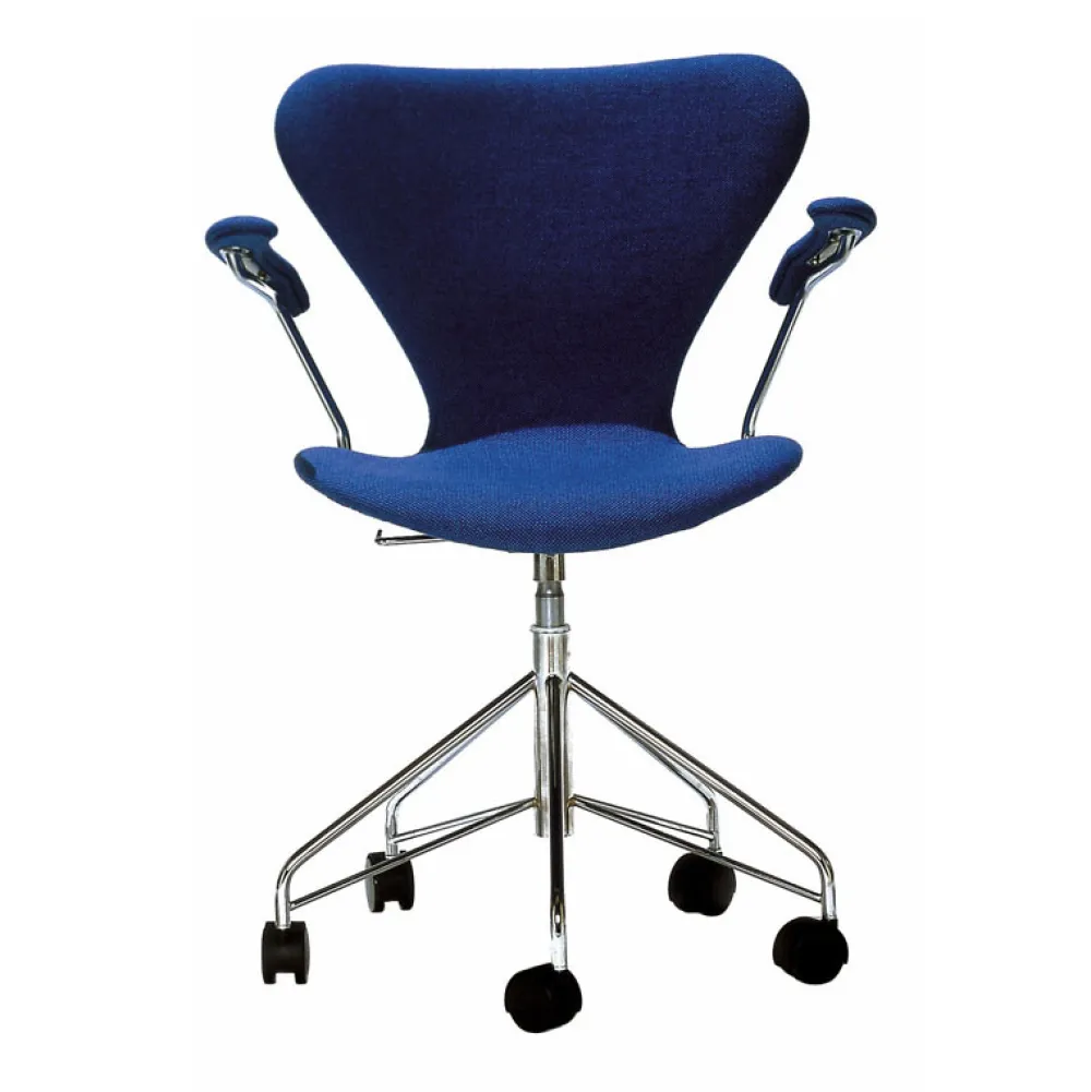 Fritz Hansen Kontor|Stole>Serie 7 Drejearmstol Fuldpolstret