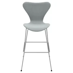 Fritz Hansen Køkken|Stole>Serie 7 Høj Barstol Fuldpolstret