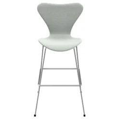 Fritz Hansen Køkken|Stole>Serie 7 Lav Barstol Fuldpolstret Stof