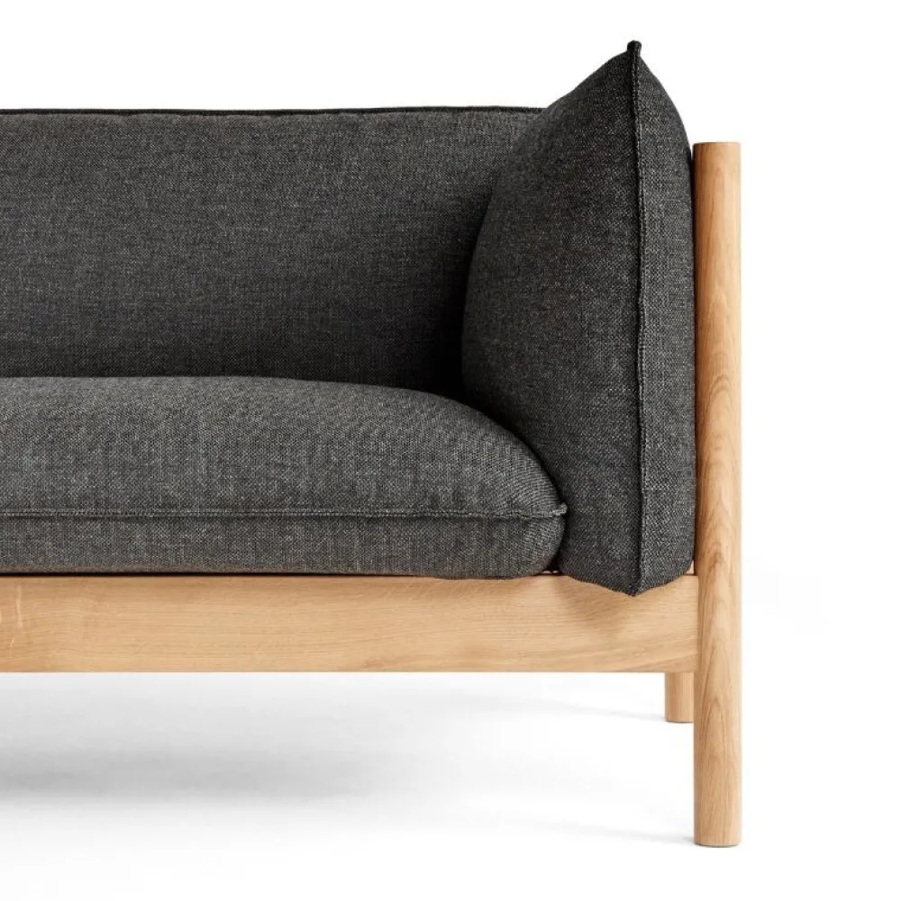 Hay Sofaer|Stue>Arbour 3-Pers. Sofa Olieret Eg & Re-wool 198