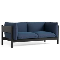 Hay Sofaer|Stue>Arbour 2-Pers. Sofa Sortlakeret & Steelcut Trio 796