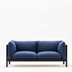 Hay Sofaer|Stue>Arbour 2-Pers. Sofa Sortlakeret & Steelcut Trio 796