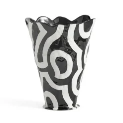 Hay Andet Boligtilbehør|Vaser>Jessica Hans Shadow Vase White/Black