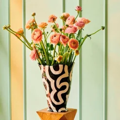 Hay Andet Boligtilbehør|Vaser>Jessica Hans Shadow Vase White/Black