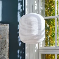 Børn Hay Børneværelse|Belysning>Rice Paper Shade Oblong Classic White