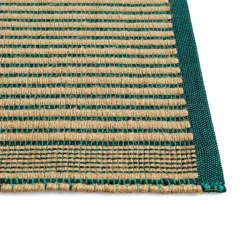 Hay Entré|Tæpper & Måtter>Tapis Mat 60 x 95 Black & Green